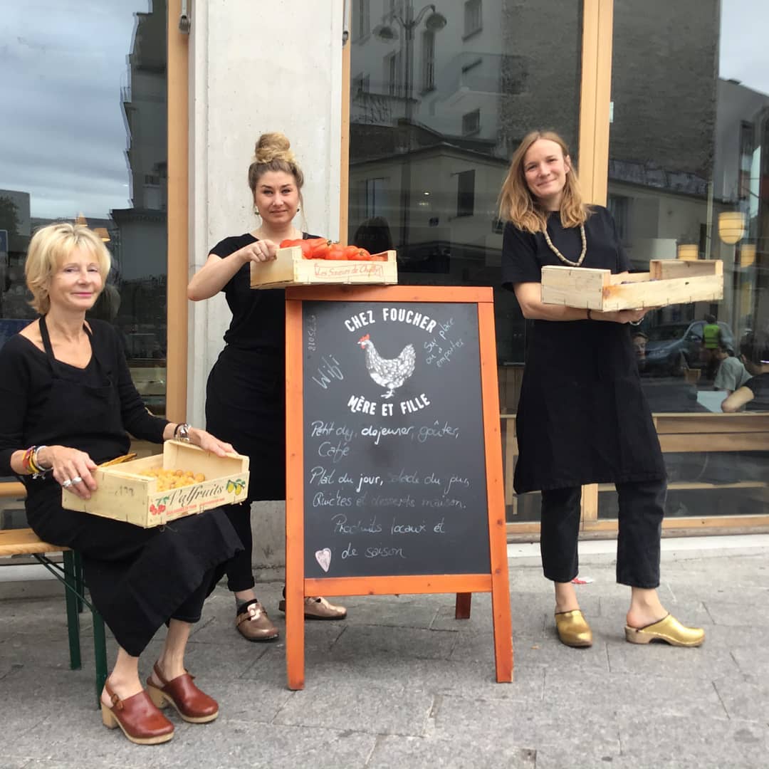 L'équipe chez foucher